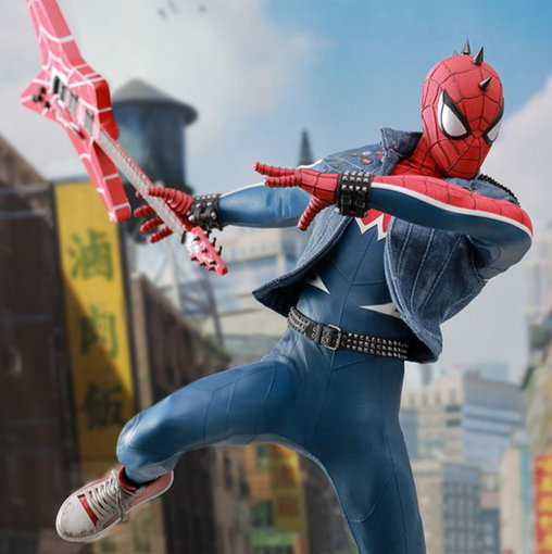 Spider-Man: Spider-Punk Suit, 1/6 Figur ... https://spaceart.de/produkte/spider-man-spider-punk-suit-1-6-figur-hot-toys-vgm32-spm001.php