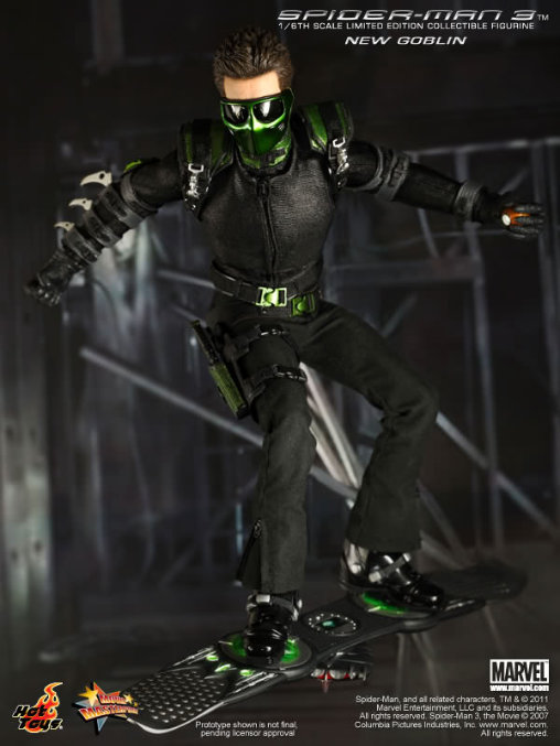 Spider-Man 3: New Goblin, 1/6 Figur von Hot Toys