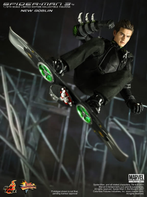 Spider-Man 3: New Goblin, 1/6 Figur von Hot Toys