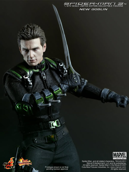 Spider-Man 3: New Goblin, 1/6 Figur von Hot Toys