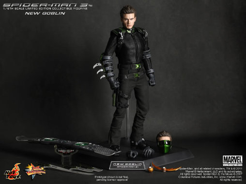 Spider-Man 3: New Goblin, 1/6 Figur von Hot Toys