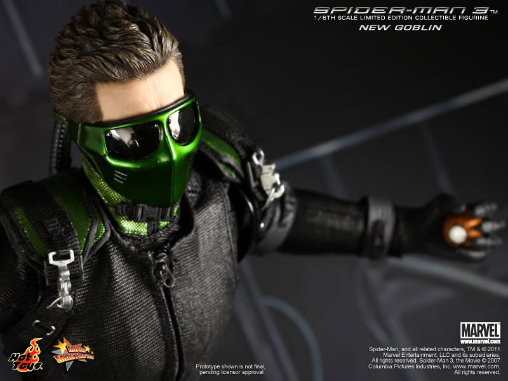 Spider-Man 3: New Goblin, 1/6 Figur von Hot Toys