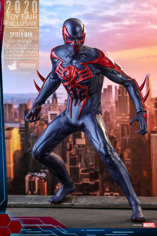 Spider-Man: Spider-Man 2099 Black Suit, 1/6 Figur von Hot Toys
