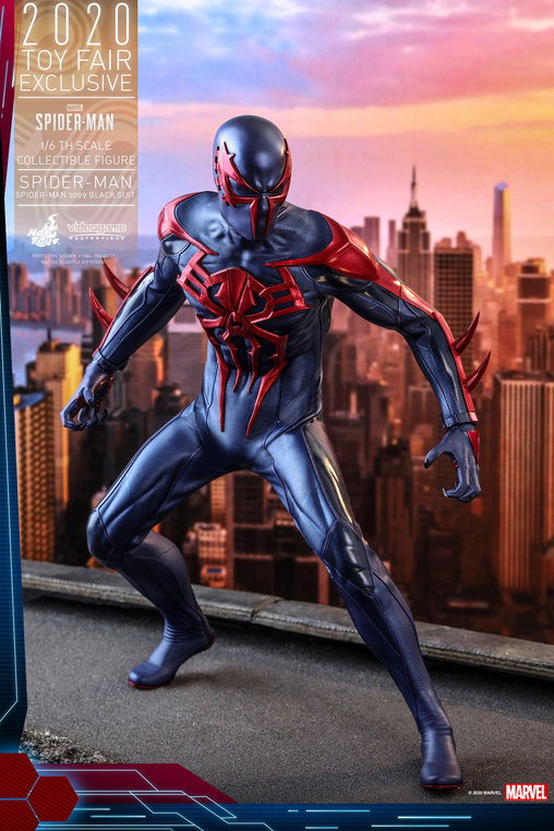 Spider-Man: Spider-Man 2099 Black Suit, 1/6 Figur von Hot Toys