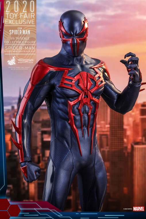 Spider-Man: Spider-Man 2099 Black Suit, 1/6 Figur von Hot Toys