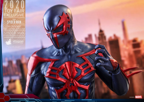 Spider-Man: Spider-Man 2099 Black Suit, 1/6 Figur von Hot Toys