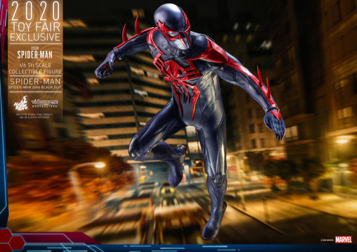 Spider-Man: Spider-Man 2099 Black Suit, 1/6 Figur von Hot Toys