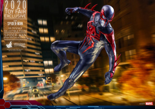 Spider-Man: Spider-Man 2099 Black Suit, 1/6 Figur von Hot Toys