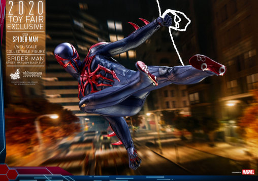 Spider-Man: Spider-Man 2099 Black Suit, 1/6 Figur von Hot Toys