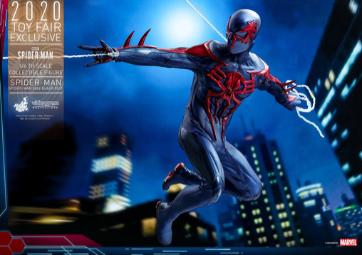 Spider-Man: Spider-Man 2099 Black Suit, 1/6 Figur von Hot Toys