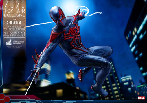 Spider-Man: Spider-Man 2099 Black Suit, 1/6 Figur von Hot Toys