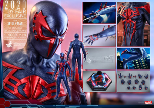 Spider-Man: Spider-Man 2099 Black Suit, 1/6 Figur von Hot Toys