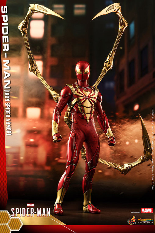 Spider-Man: Spider-Man - Iron Spider Armor , 1/6 Figur von Hot Toys
