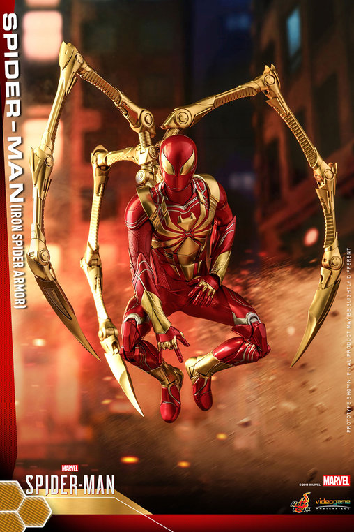 Spider-Man: Spider-Man - Iron Spider Armor , 1/6 Figur von Hot Toys