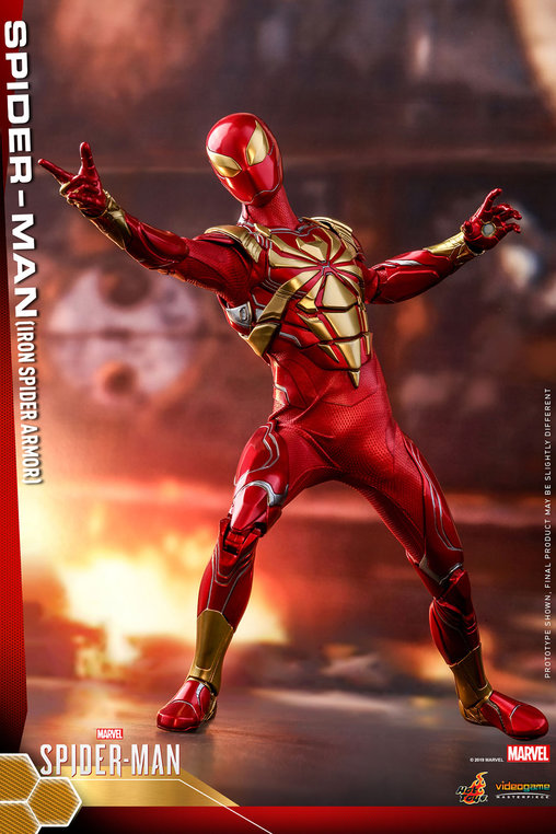 Spider-Man: Spider-Man - Iron Spider Armor , 1/6 Figur von Hot Toys
