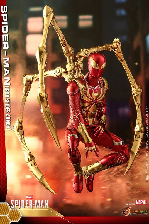 Spider-Man: Spider-Man - Iron Spider Armor , 1/6 Figur von Hot Toys