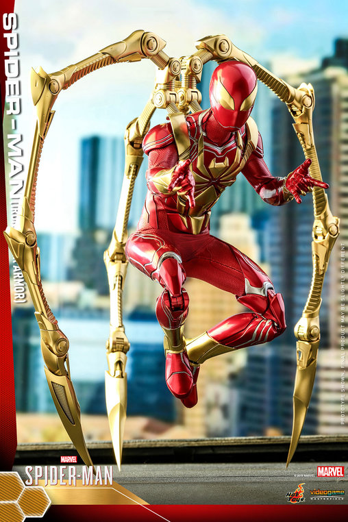 Spider-Man: Spider-Man - Iron Spider Armor , 1/6 Figur von Hot Toys