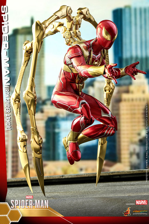 Spider-Man: Spider-Man - Iron Spider Armor , 1/6 Figur von Hot Toys