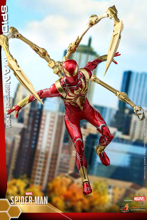 Spider-Man: Spider-Man - Iron Spider Armor , 1/6 Figur von Hot Toys