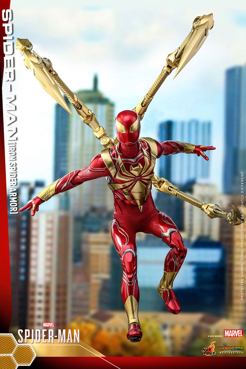 Spider-Man: Spider-Man - Iron Spider Armor , 1/6 Figur von Hot Toys