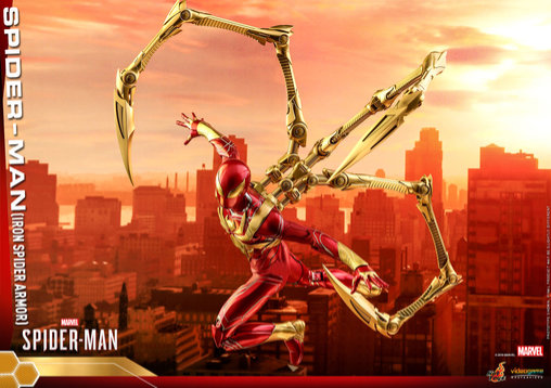 Spider-Man: Spider-Man - Iron Spider Armor , 1/6 Figur von Hot Toys