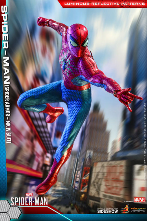 Spider-Man: Spider Armor - MK IV Suit, 1/6 Figur von Hot Toys