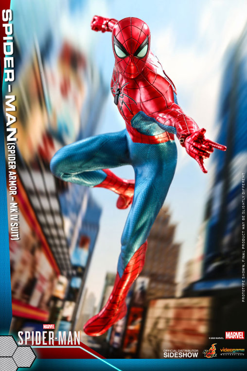 Spider-Man: Spider Armor - MK IV Suit, 1/6 Figur von Hot Toys