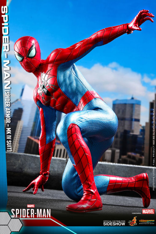 Spider-Man: Spider Armor - MK IV Suit, 1/6 Figur von Hot Toys