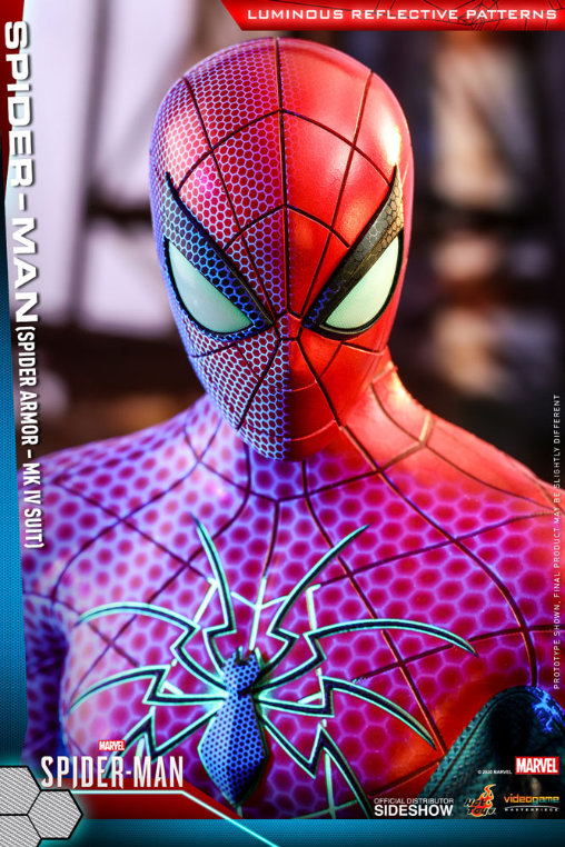 Spider-Man: Spider Armor - MK IV Suit, 1/6 Figur von Hot Toys