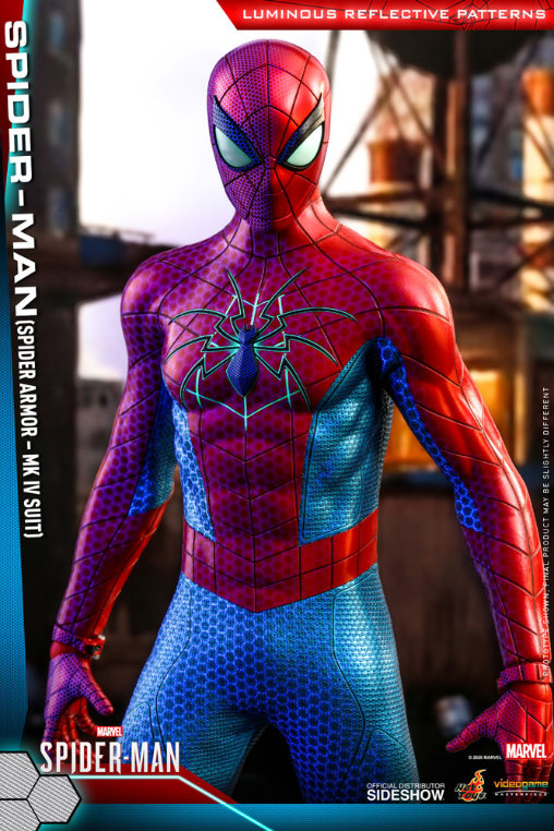 Spider-Man: Spider Armor - MK IV Suit, 1/6 Figur von Hot Toys