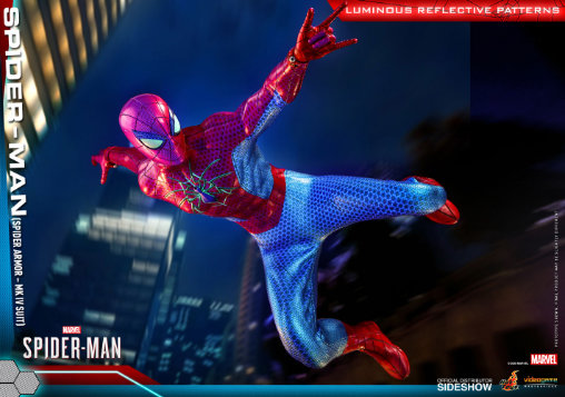 Spider-Man: Spider Armor - MK IV Suit, 1/6 Figur von Hot Toys