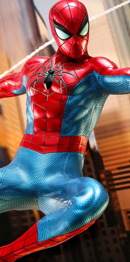 Spider-Man: Spider Armor - MK IV Suit, 1/6 Figur von Hot Toys