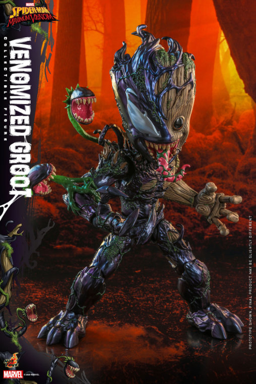 Spider-Man - Maximum Venom: Venomized Groot, 1/6 Figur von Hot Toys