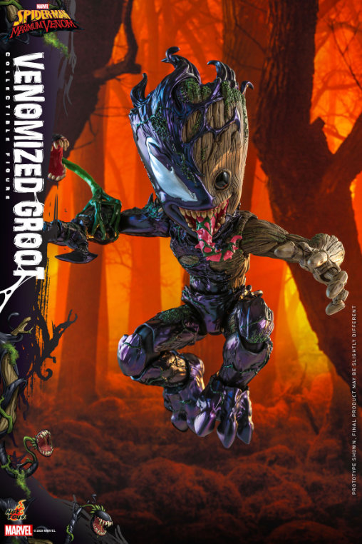 Spider-Man - Maximum Venom: Venomized Groot, 1/6 Figur von Hot Toys