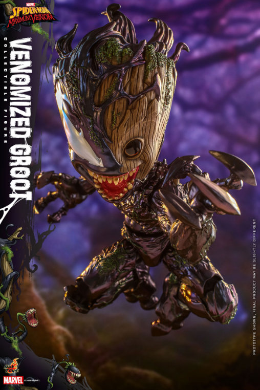 Spider-Man - Maximum Venom: Venomized Groot, 1/6 Figur von Hot Toys