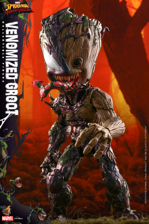 Spider-Man - Maximum Venom: Venomized Groot, 1/6 Figur von Hot Toys
