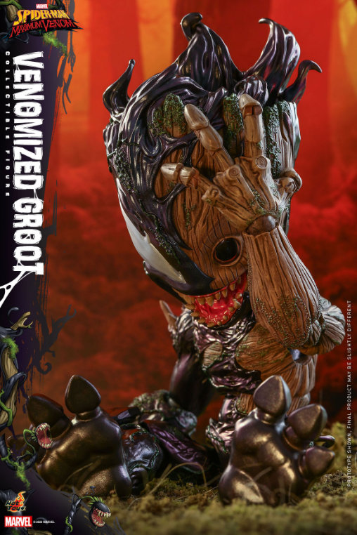 Spider-Man - Maximum Venom: Venomized Groot, 1/6 Figur von Hot Toys