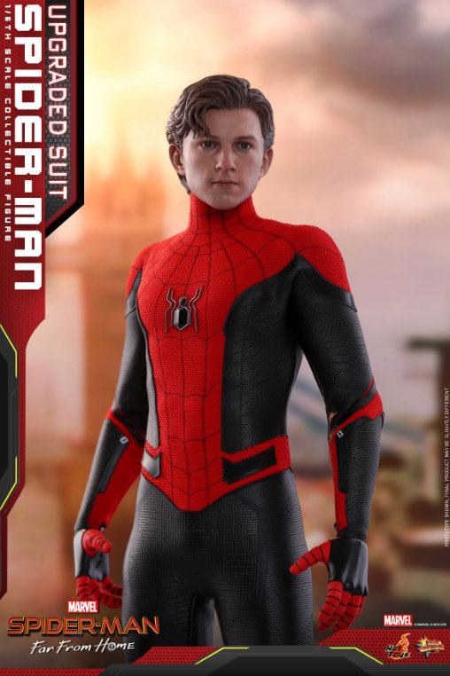 Spider-Man - Far From Home: Spider-Man - Upgraded Suit, 1/6 Figur von Hot Toys