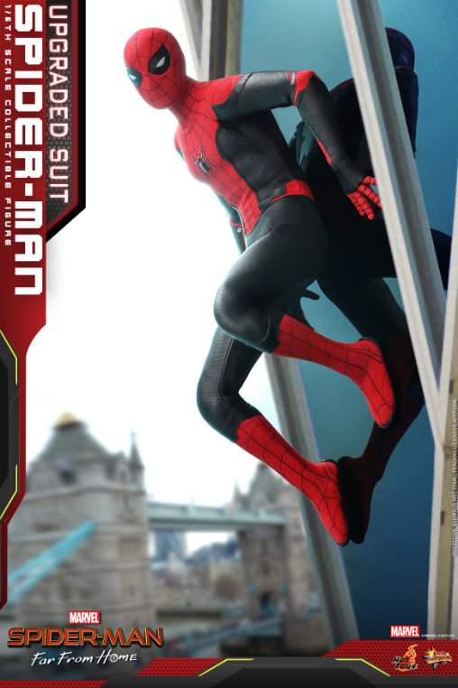Spider-Man - Far From Home: Spider-Man - Upgraded Suit, 1/6 Figur von Hot Toys