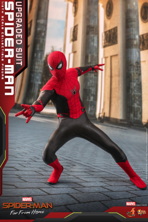 Spider-Man - Far From Home: Spider-Man - Upgraded Suit, 1/6 Figur von Hot Toys