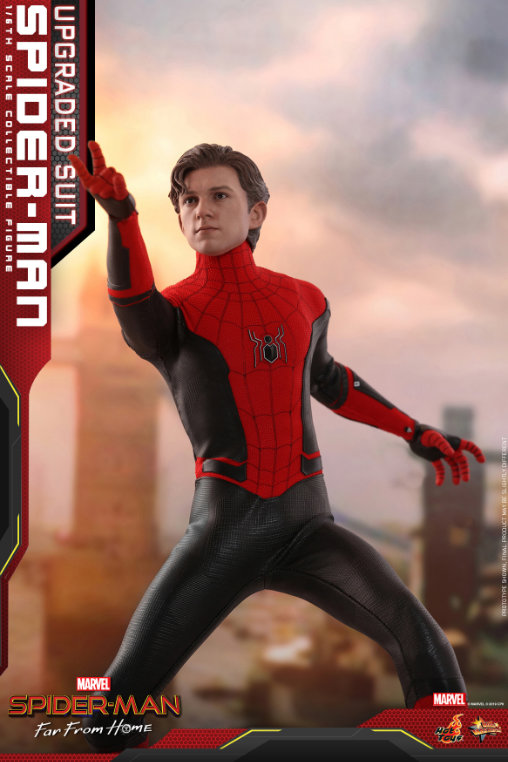 Spider-Man - Far From Home: Spider-Man - Upgraded Suit, 1/6 Figur von Hot Toys