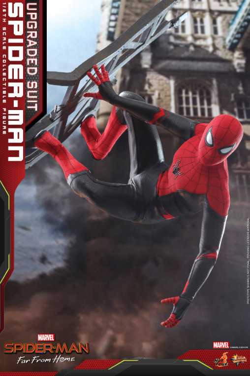 Spider-Man - Far From Home: Spider-Man - Upgraded Suit, 1/6 Figur von Hot Toys