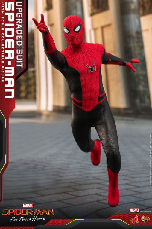 Spider-Man - Far From Home: Spider-Man - Upgraded Suit, 1/6 Figur von Hot Toys