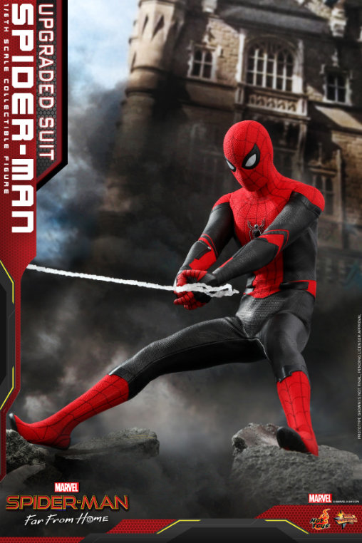 Spider-Man - Far From Home: Spider-Man - Upgraded Suit, 1/6 Figur von Hot Toys