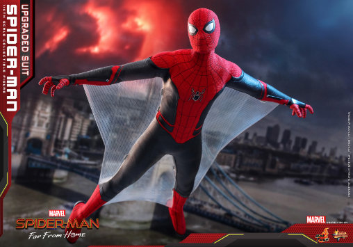 Spider-Man - Far From Home: Spider-Man - Upgraded Suit, 1/6 Figur von Hot Toys