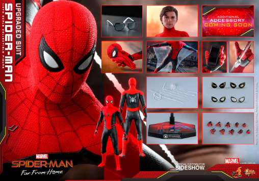 Spider-Man - Far From Home: Spider-Man - Upgraded Suit, 1/6 Figur von Hot Toys