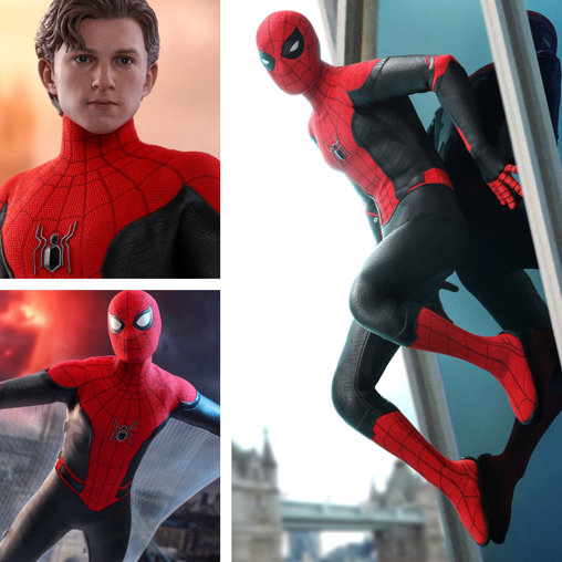 Spider-Man - Far From Home: Spider-Man - Upgraded Suit, 1/6 Figur
