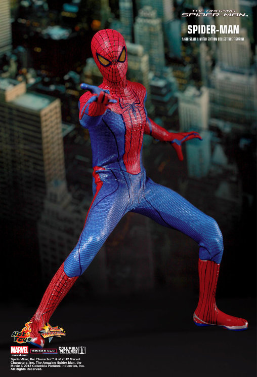 The Amazing Spider-Man: Spider-Man, 1/6 Figur von Hot Toys