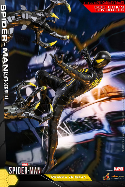 Spider-Man: Spider-Man - Anti-Ock Suit - Deluxe, 1/6 Figur von Hot Toys