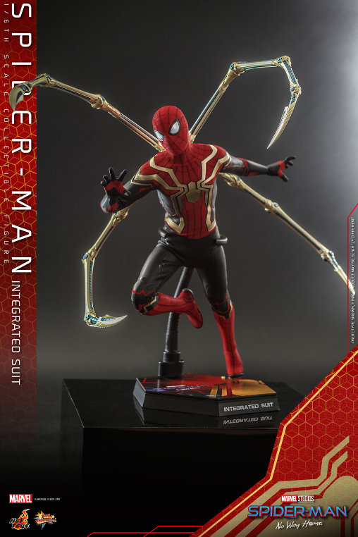 Spider-Man - No Way Home: Spider-Man - Integrated Suit, 1/6 Figur von Hot Toys